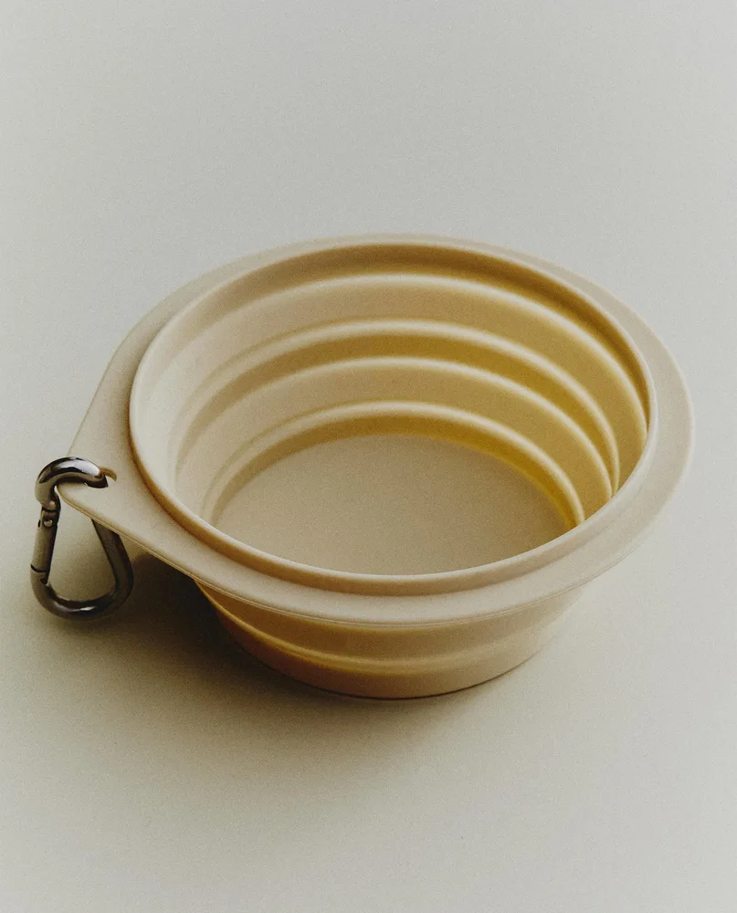 Zara Home миска из силикона, цвет бежевый, 16 см
