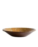 Zara Home сервировочное блюдо из фаянса, цвет горчичный, 41 см — фото 3