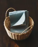 Zara Home Корзина из ротанга, цвет бежевый, 20 см — фото 1