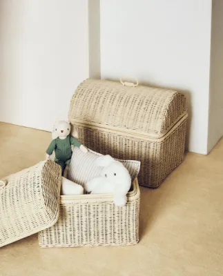 Zara Home Корзина из ротанга, 51 см
