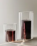 Zara Home Подсвечник из стекла, цвет прозрачный, 12 см — фото 1