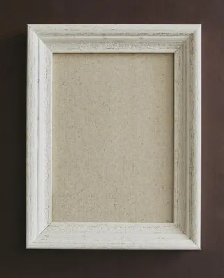 Zara Home Фоторамка из стекла, цвет белый, 19 см · 7367/045