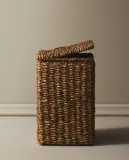 Zara Home Корзина из морской травы, цвет бежевый, 30 см · 3589/049 — фото 1