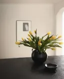Zara Home Ваза из керамики, цвет коричневый, 25 см — фото 1