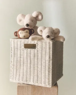 Zara Home Корзина из ротанга, 32 см
