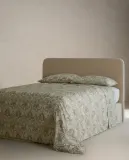 Простыня Zara Home сатин, хлопок 100%, с растительным принтом, 5180/089 — фото 2