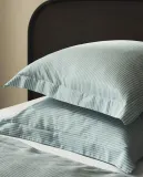 Наволочка Zara Home сатин, хлопок 100%, в полоску, 6155/091 — фото 1