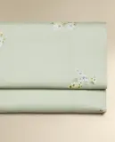 Простыня Zara Home сатин, хлопок 100%, с цветочным принтом, 7110/089 — фото 1