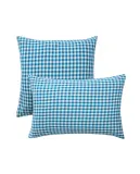 Наволочка Zara Home, хлопок 100%, в клетку, 1660/091 — фото 8
