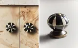 Мебельная ручка Zara Home, 3х3х6.5 см, керамика, 2 шт., 3345/555 — фото 1