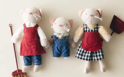 Мягкая игрушка Zara Home, разноцветный, 3 шт., 5698/051