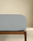 Наматрасник Zara Home хлопок, лён 100%, однотонный, 3110/900 — фото 1