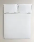 Пододеяльник Zara Home сатин, хлопок 100%, однотонный, 5137/088 · арт. 5137/088-2 — фото 2
