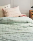 Пододеяльник Zara Home, хлопок 100%, в клетку, 1611/088 — фото 1