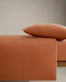 Простыня на резинке Zara Home, хлопок 100%, однотонный, 2615/900 — фото 2