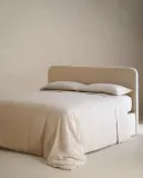 Простыня Zara Home хлопок, лён 100%, однотонный, 6150/089 · арт. 6150/089-2 — фото 8