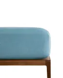 Простыня на резинке Zara Home хлопок, лён 100%, однотонный, 4126/900 — фото 7