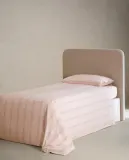 Простыня на резинке Zara Home, хлопок 100%, в полоску, 1612/900 — фото 5