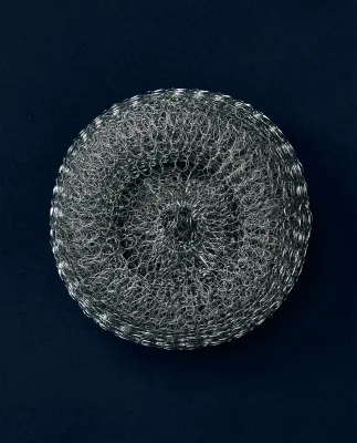 Zara Home Мочалка металлическая для посуды, сталь и медь, набор 2 шт