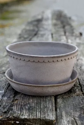 Горшок Bergs Potter Helena, керамика, 21 см, серый