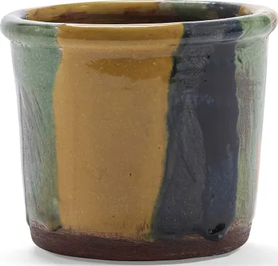 Горшок serax glazed shades, керамика, жёлтый · арт. fabr B5625027-999