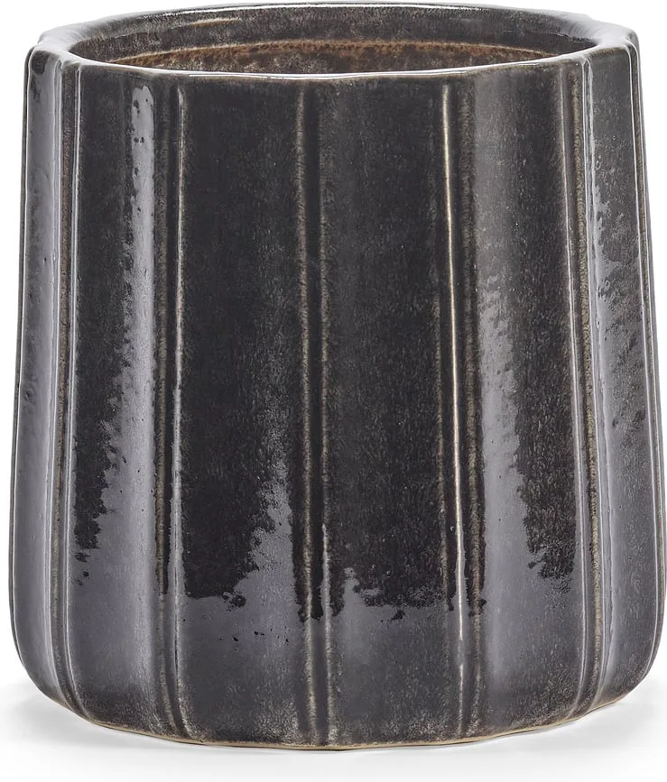 Кашпо serax glazed shades, керамика, коричневое · арт. fabr B9120015
