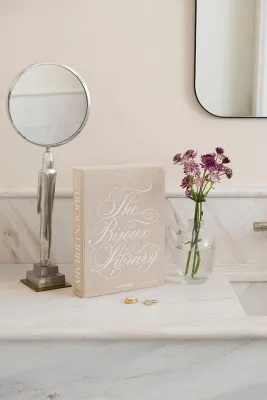 Шкатулка для украшений Printworks The Bijoux Library, прямоугольная, текстиль, 19,4 15 см, бежевая