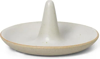 Подставка для украшений Ferm Living Ring Cone, круглая, фарфор, 9,5 см