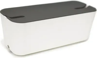 Банка для хранения Bosign na kable Hideaway XL, силикон, белая