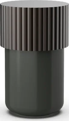 Банка для хранения decor walther lazienkowy of line, фарфор, чёрная · арт. fabr 0671349