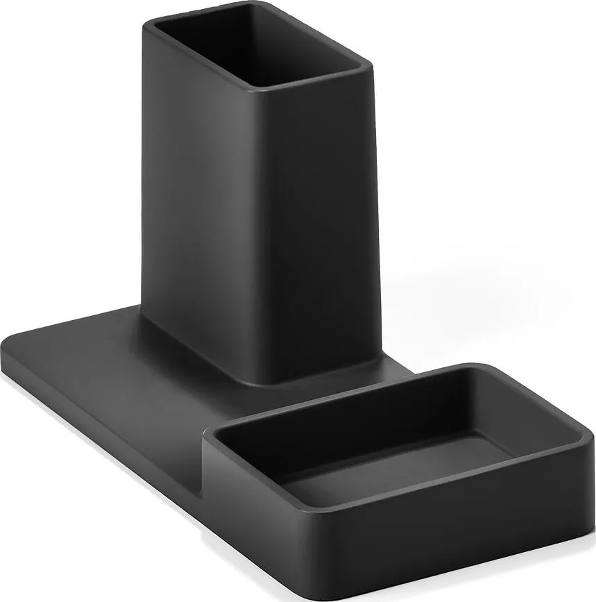 Органайзер настольный Zone Denmark Cement, камень, 20 10 см, чёрный · арт. fabr 25667