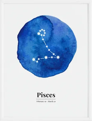 Панно Follygraph Pisces, бумага, 50 40 см