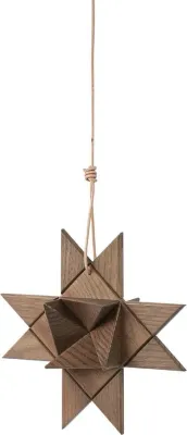 Статуэтка Boyhood Frobel Star, дерево, 8,4 см, коричневая · арт. fabr 400033