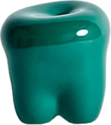 Статуэтка Hay W S Belly Button, керамика, 6,5 см, зелёная