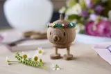 Статуэтка Hoptimist Flower Bumble, дерево, 7,5 см — фото 1