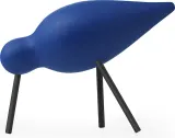 Статуэтка Normann Copenhagen Shorebird, дерево, 11 см, синяя — фото 1