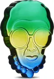 Статуэтка Nude Iris Apfel, стекло, 2,4 см, зелёная — фото 1