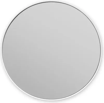 Зеркало настенное Brabantia MindSet, в металлической раме, 20,4 см, белое