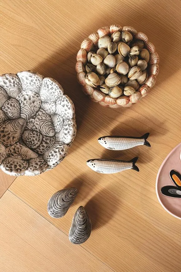 Салатник &K Amsterdam Oyster, доломит, 19 см, разноцветный