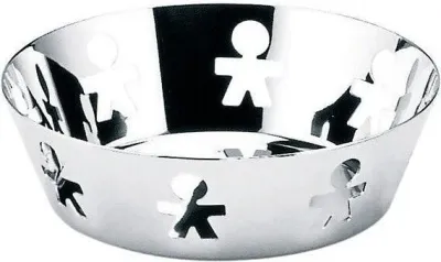 Салатник a di alessi kosz girotondo, нержавеющая сталь · арт. fabr akk03