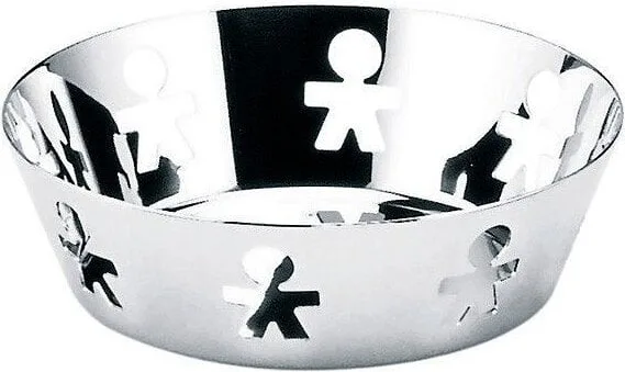 Салатник a di alessi kosz girotondo, нержавеющая сталь · арт. fabr akk04