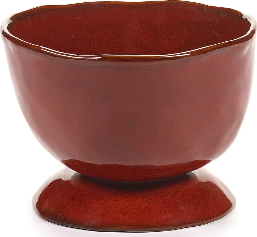 Салатник serax la m re, каменная керамика, красный · арт. fabr B5123020-317