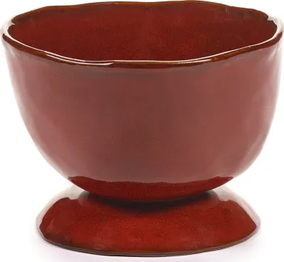 Салатник serax la m re, каменная керамика, красный · арт. fabr B5123020-317