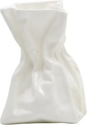 Ваза Driade pogiety Adelaide Костяной фарфор, 14 см, белый