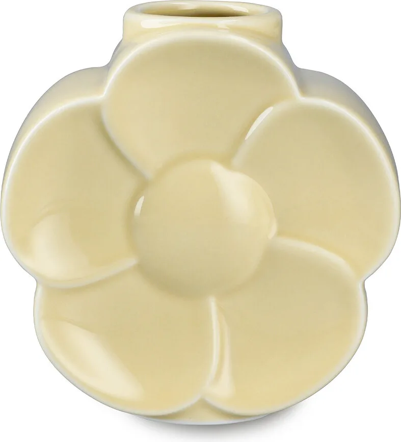Ваза Lyngby Flower Buttercup Фарфор, 11.5 см, бежевый