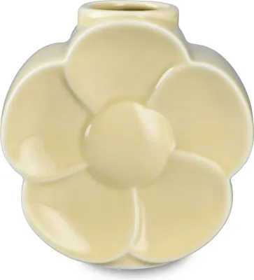 Ваза Lyngby Flower Buttercup Фарфор, 11.5 см, бежевый