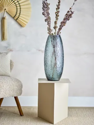 Ваза Bloomingville Brock Стекло, 50 см, серый