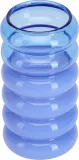 Ваза Design Letters lub swiecznik Bubble 2w1 Боросиликатное стекло, 13.5 см, синий — фото 1