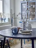 Ваза Bloomingville Fili Каменная керамика, 19 см, белый — фото 4