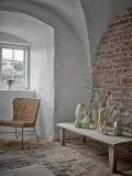 Ваза Bloomingville Noble Каменная керамика, 21.5 см, бежевый — фото 3